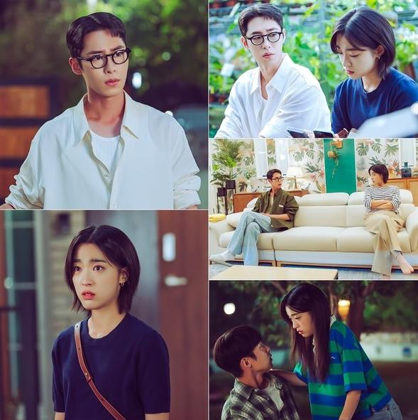 '마지막 썸머' 이재욱-최성은, 두 사람의 찬란한 여름이 시작된다! 냉랭·설렘 오가는 투 샷 공개! 기사 이미지