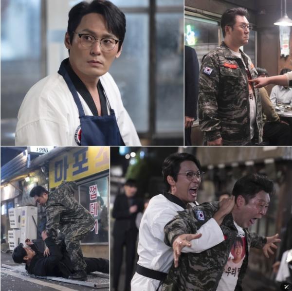 [SBS 김부장] 최대훈-윤경호, ＂아빠들 인내심에 제동 걸렸다?!＂ 돌발 백초크 현장 포착! ‘사면초가’ 최대훈 VS ‘급발진’ 윤경호, 술자리 중 대환장 투샷! 기사 이미지